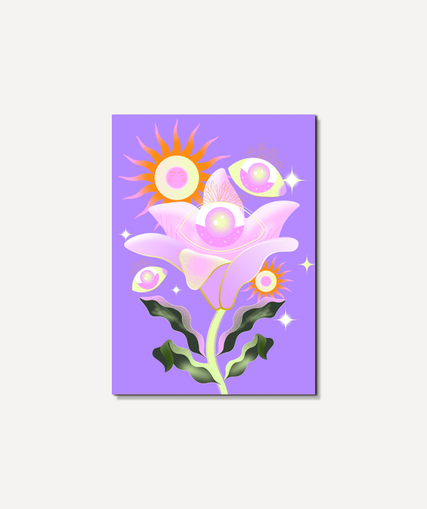 Eyes Blooming in Light