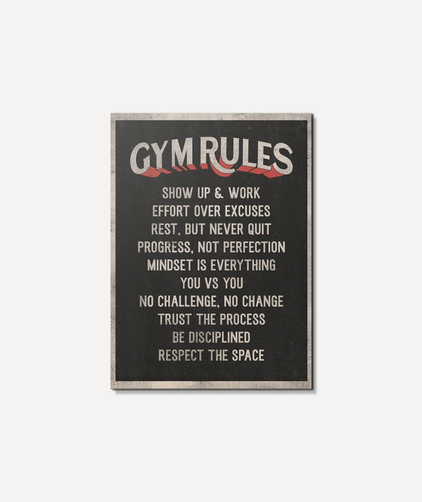 Gym Rules