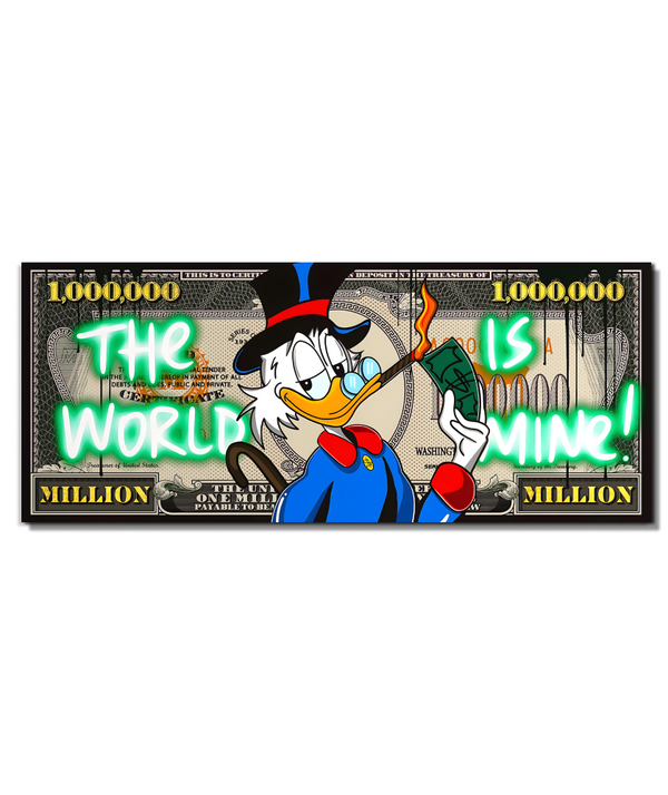 The world is mine Donald Duck