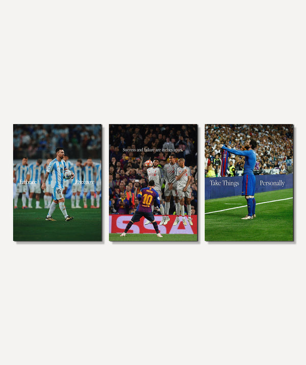 Lionel Messi Triple