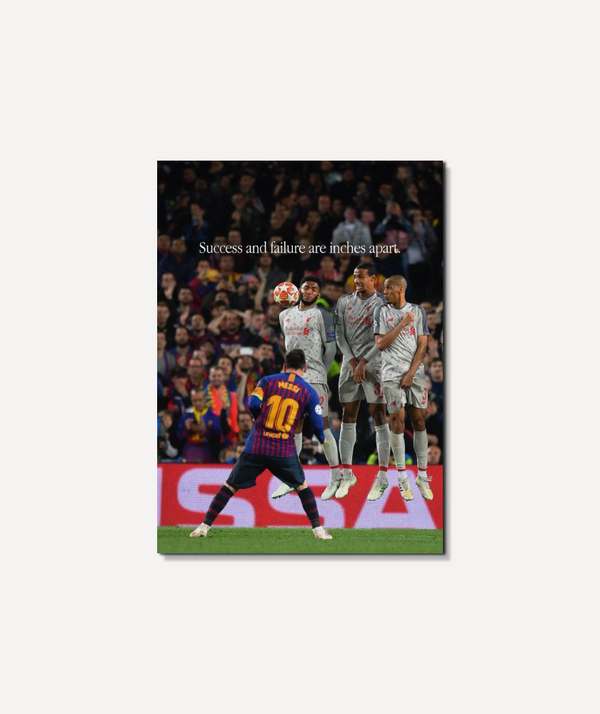 Messi Success And Failure Are Inches Apart